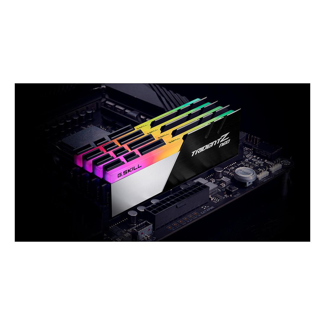 RAM Memorie DDR4 G.Skill Trident Z Neo / 64GB (2x32GB) / DIMM / 3600MHz / CL18 / 288-pin - Zezë/Argjend - 5