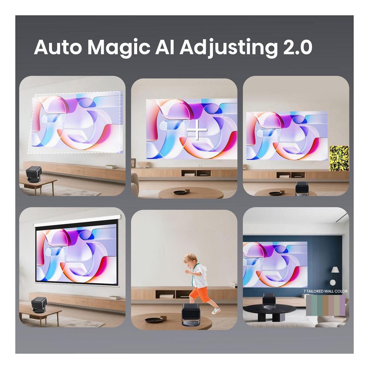 Projektor Hisense C3, 4K UHD, DLP, TriChroma Laser, 2500 ANSI Lumen, Dolby Vision, HDR10+, VIDAA - Hiri Metalik - 10