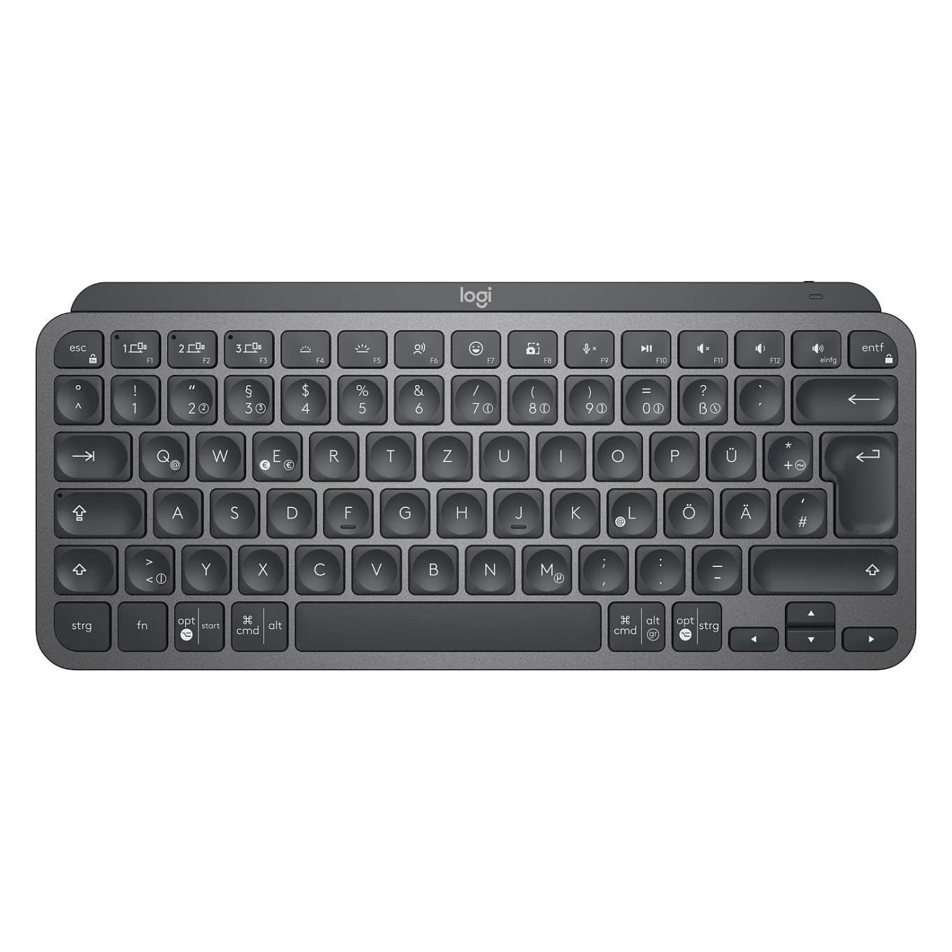 Tastierë pa Kabllo Logitech MX Keys Mini for Business / QWERTZ - Grafit - 6