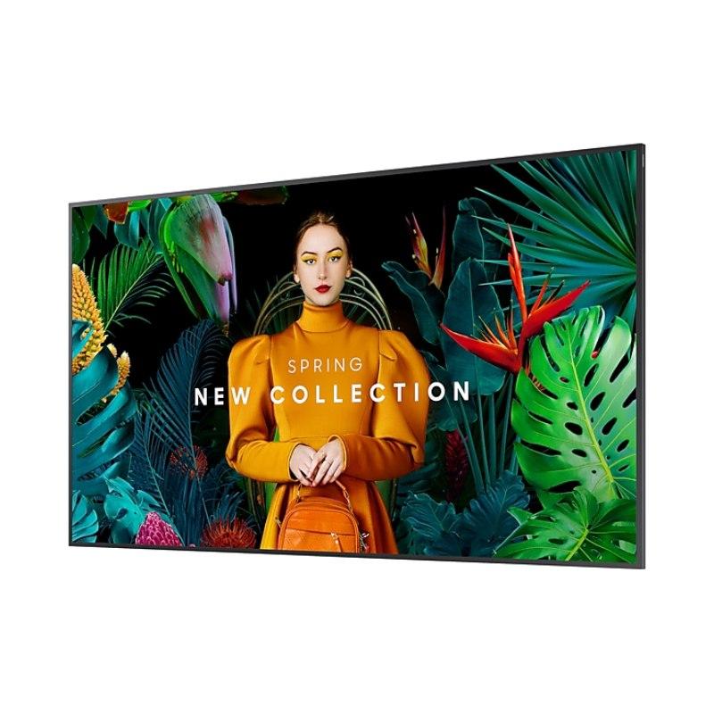 Ekran Reklamues Samsung QM43C, 43", 4K UHD IPS, 60Hz, 8ms, WiFi+BT, HDMI+DP+USB+LAN - Zezë - 2