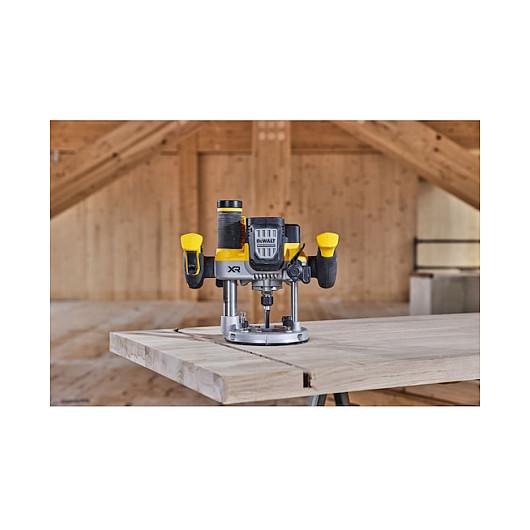 Frezë me Bateri DeWALT DCW620NT-XJ, 18V, Brushless, 11000–23000rpm, 70mm, 63mm - Zezë/Verdhë - 16