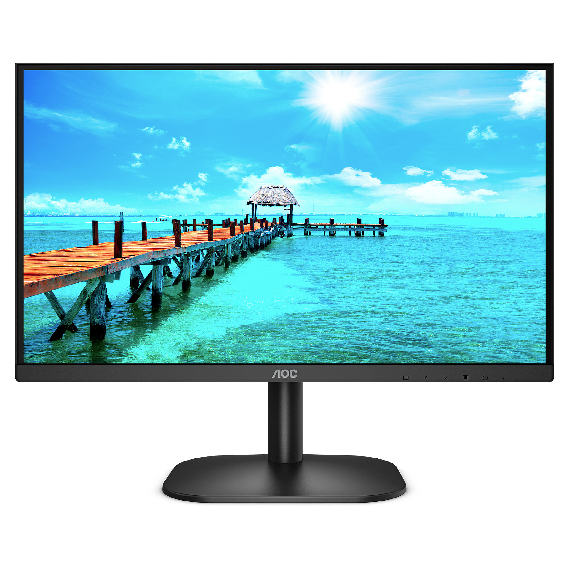 Monitor AOC 22B2H/EU / 21.5" / Full HD VA / 75Hz / 4ms / HDMI+VGA - Zezë - 2