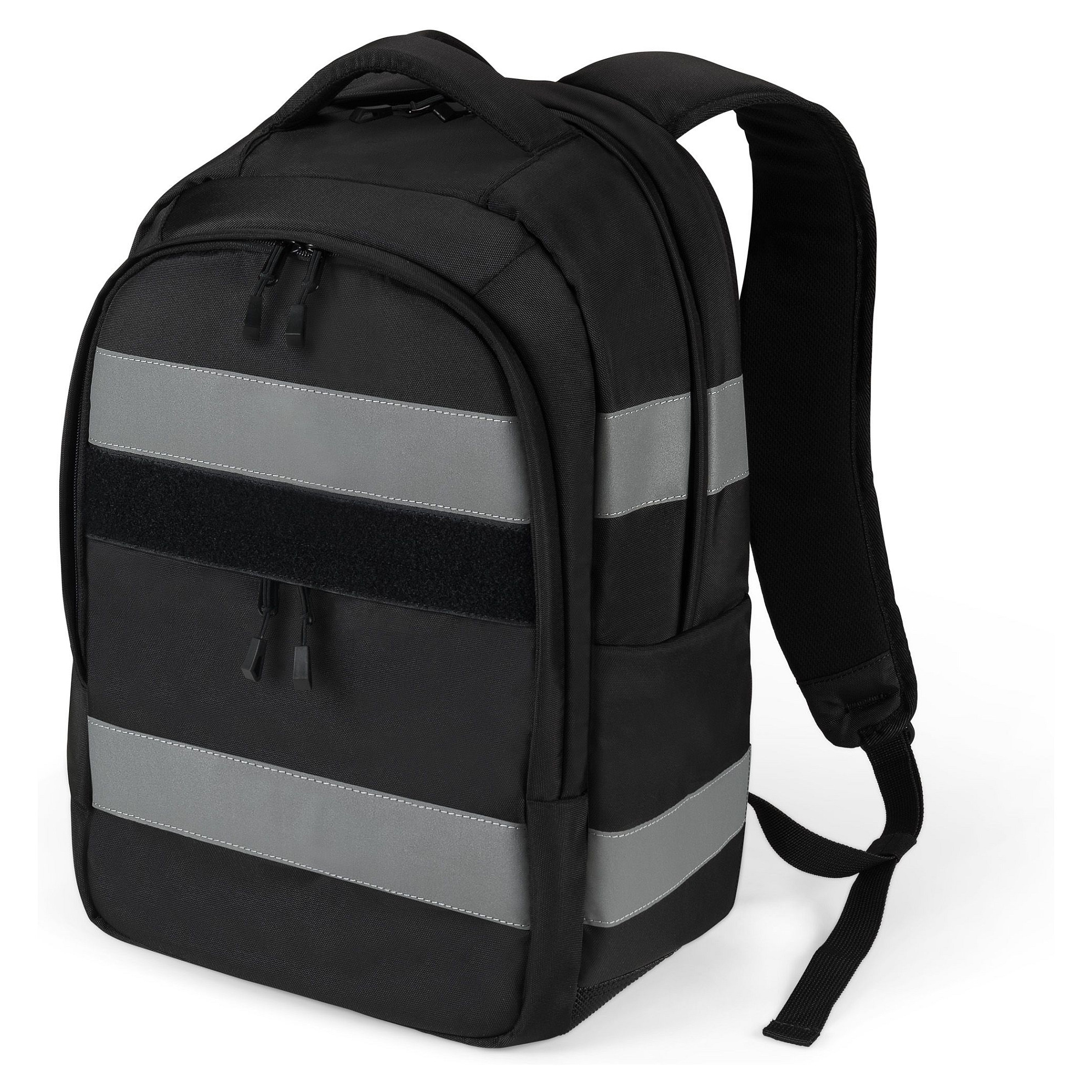 Çantë DICOTA Hi-Vis V2 / 15.6" / 25L / 600D rPET / Reflective / Rain Cover - Zezë