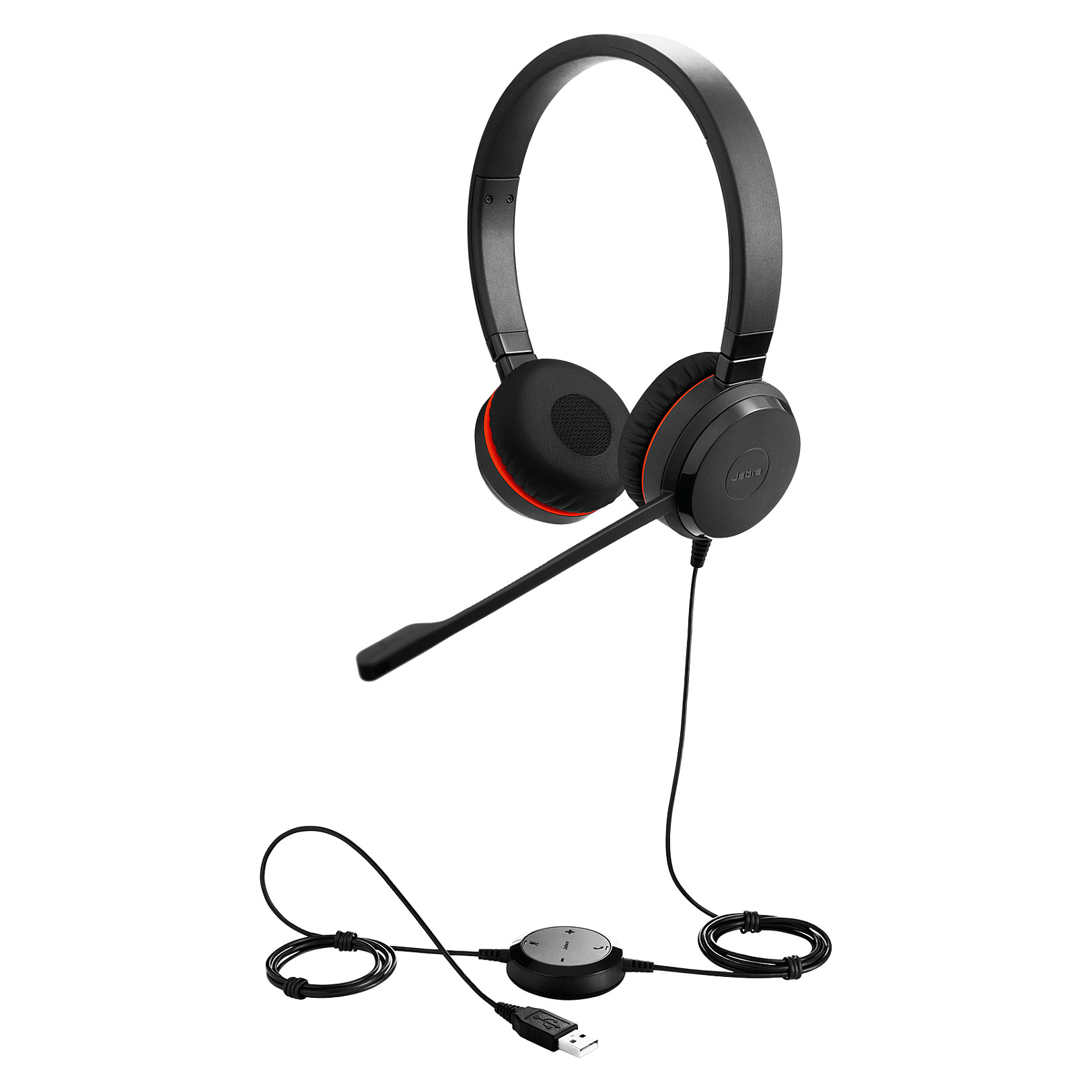 Kufje me kabllo Jabra Evolve 30 II / USB / Business Headset / Mikrofon – Zezë - 4
