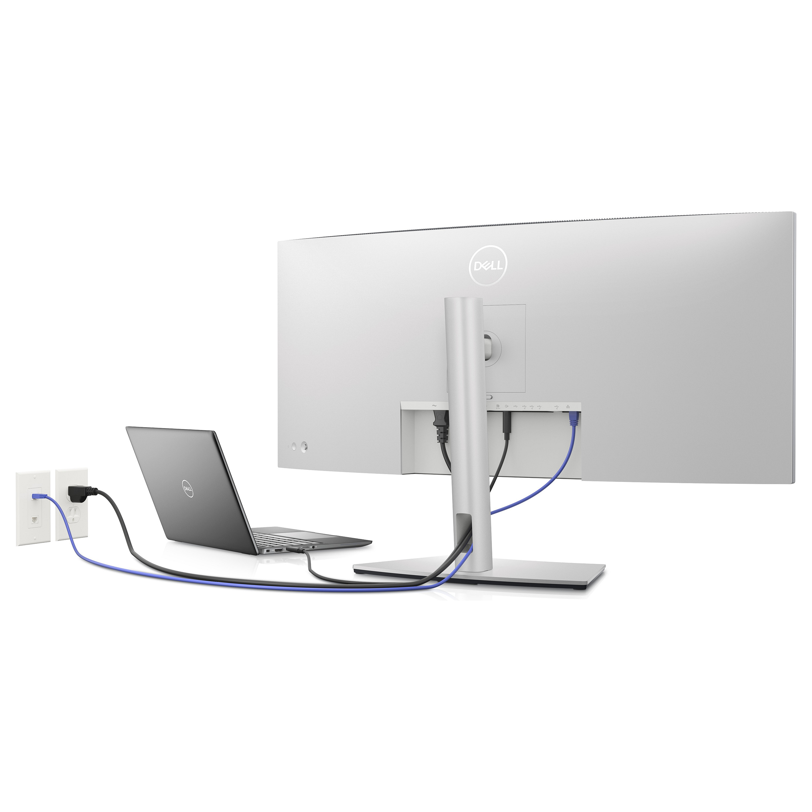 Monitor Dell U3423WE / 34.1''/ UWQHD IPS LCD Curved / 60Hz / 5ms / HDMI+DisplayPort+USB-C - Argjendi - 6