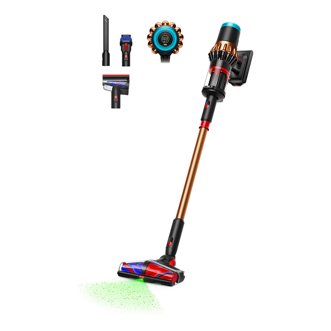 Fshesë me vakum pa kabllo Dyson V16 Piston Animal - Zezë / Copper - 1