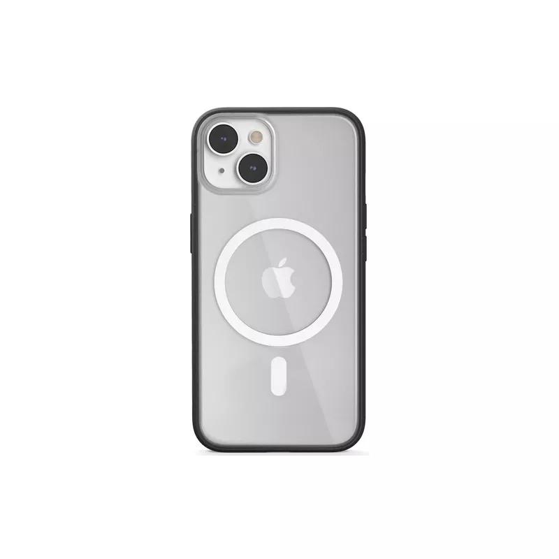 Case për Telefon Woodcessories ECO643, për Apple iPhone 14 Plus, Bioplastikë, MagSafe – Transparente , Zezë