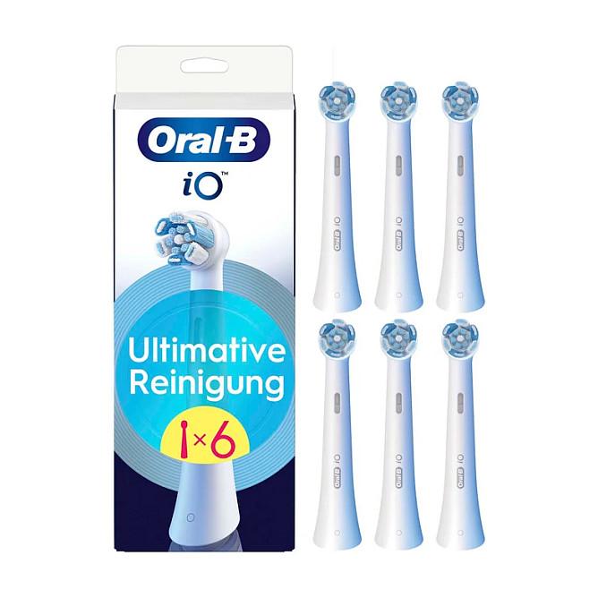 Koka zëvendësuese Oral-B iO Ultimative Reinigung, 6 copë - Bardhë