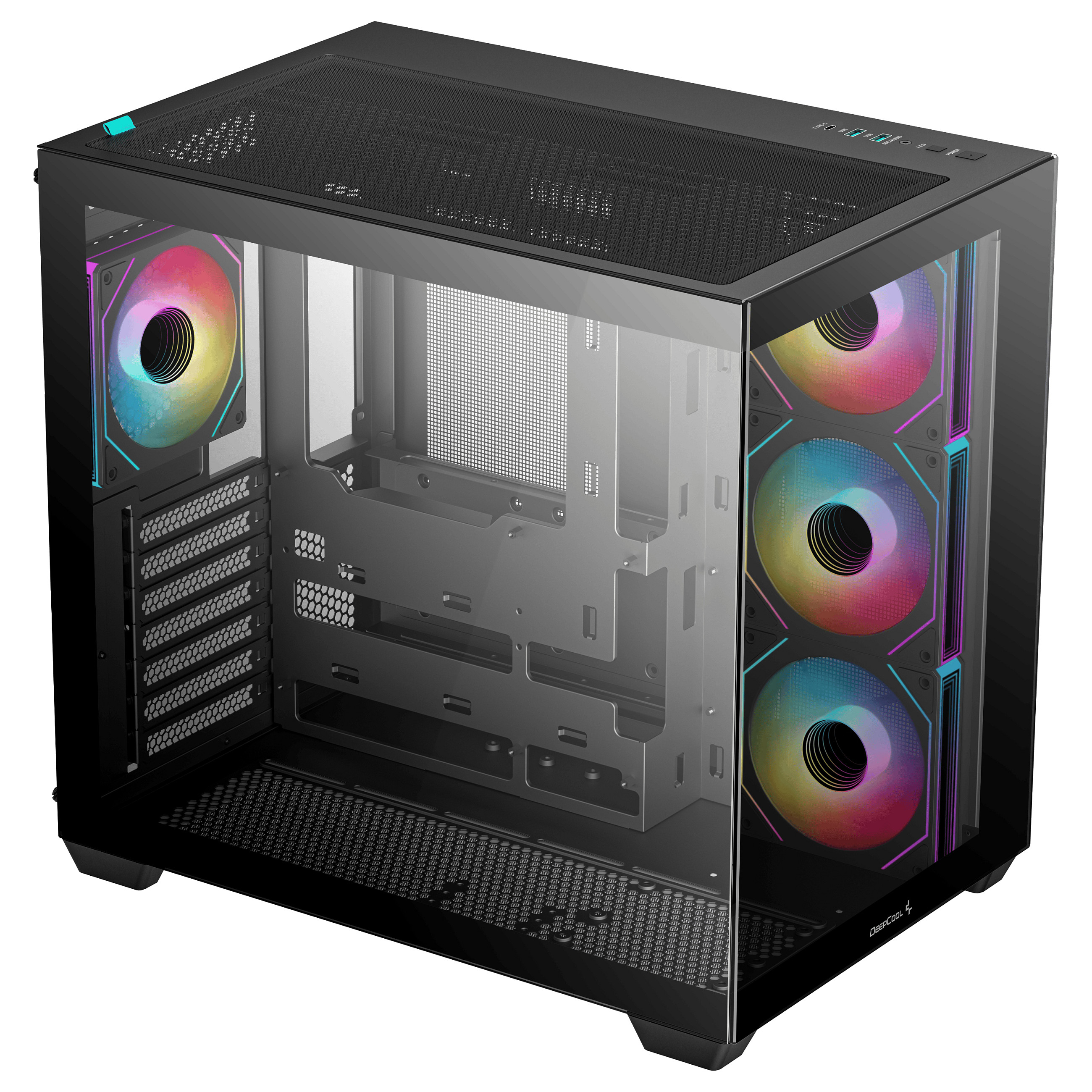 Kasë DeepCool CG530 4F - Zezë - 2