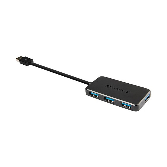 Adapter USB Transcend 4-Port USB 3.0 HUB2 / Pa Furnizim Energjie - 2