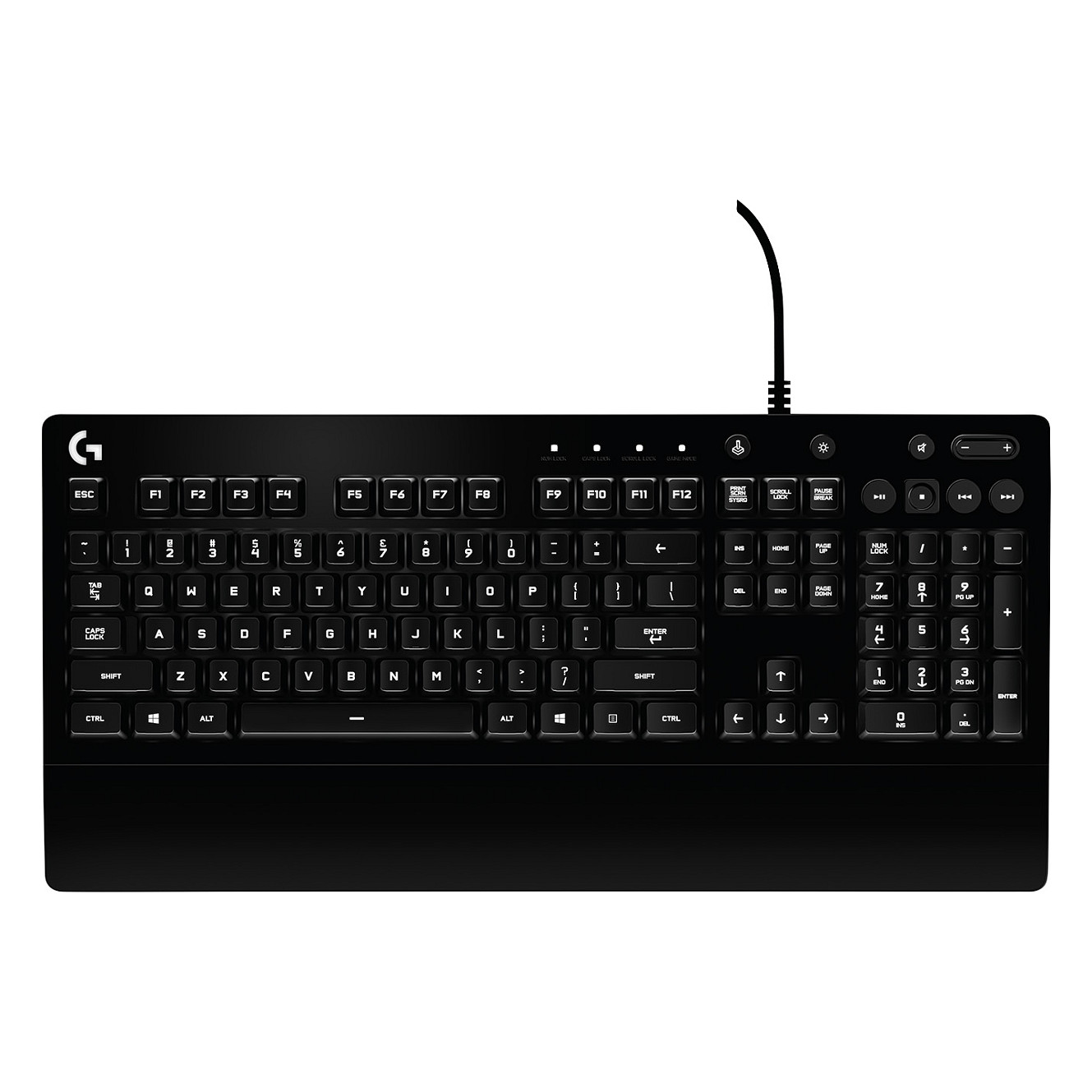 Tastierë Gaming Logitech G213 Prodigy RGB Wired / AZERTY - Zezë - 3