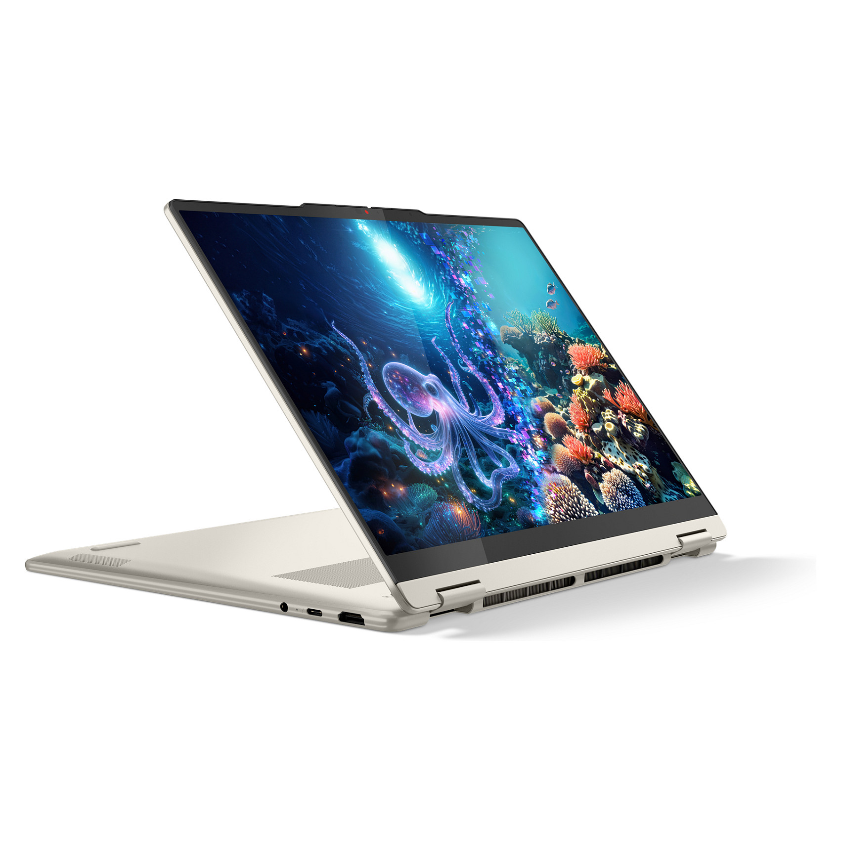 Laptop Lenovo Yoga 7i 2-in-1 / Ultra 5 226V / 16GB LPDDR5x / 1TB / 14" WUXGA OLED 60Hz / Arc Graphics 130V / DE  - Gri - 10