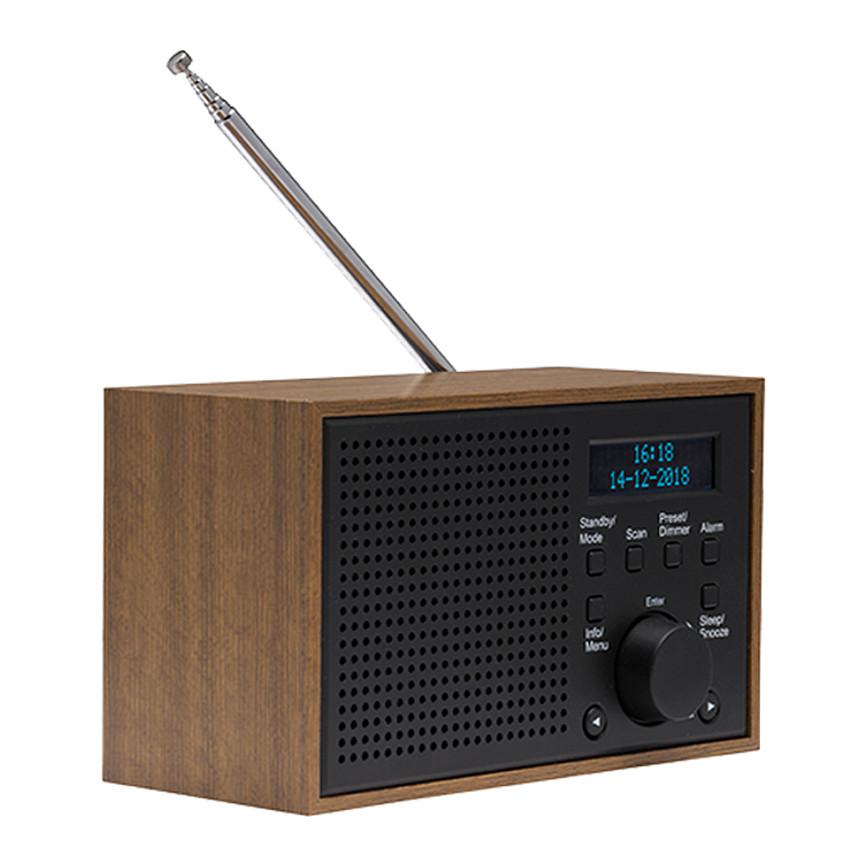Radio DAB+ Denver DAB-46, FM, 2 W, Ekran LCD, Antenë Teleskopike – Gri e errët - 5