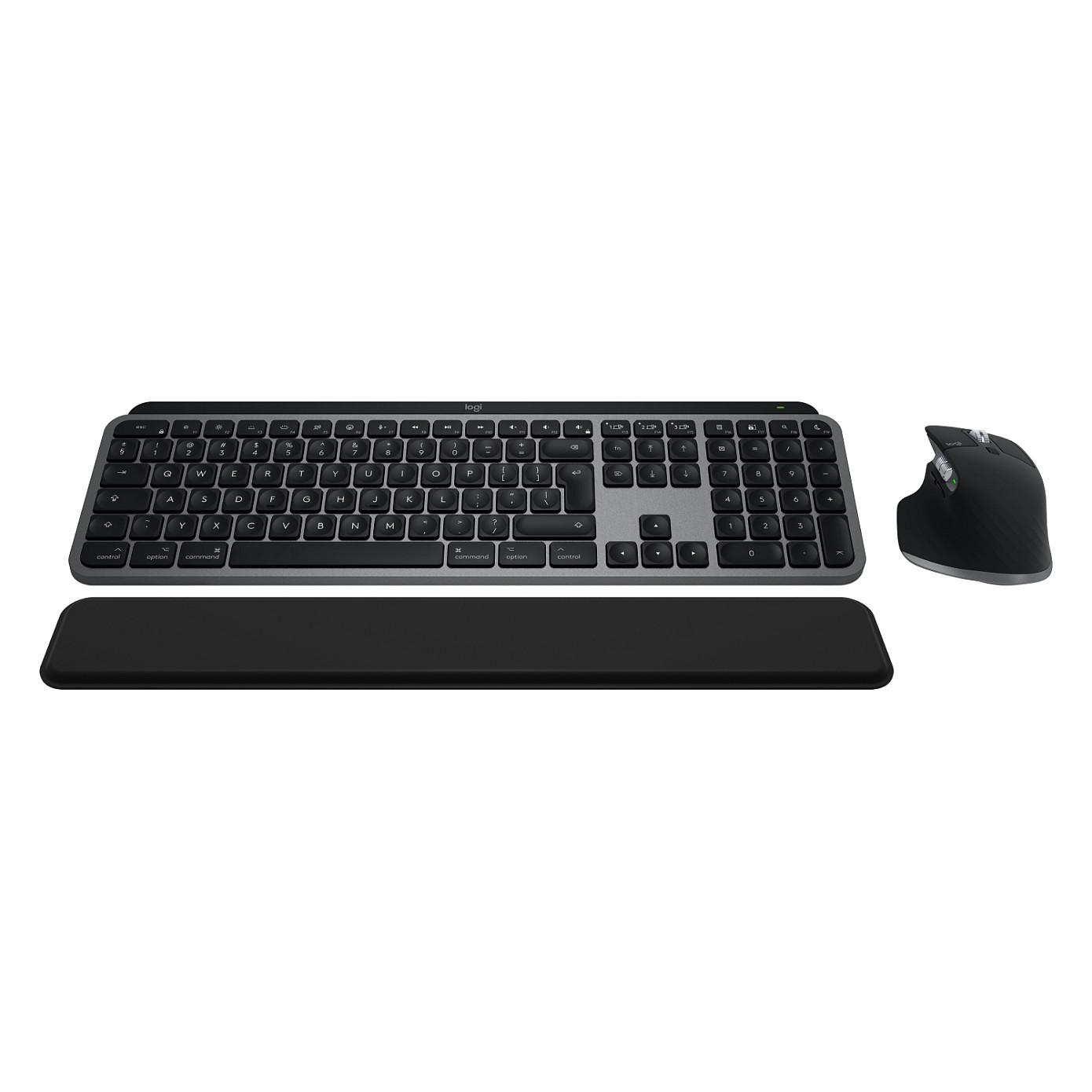 Combo (Tastierë & Maus) Logitech MX Keys S Combo for Mac / Wireless / QWERTY / US International / Scissor-Key / Backlit - Gri - 8