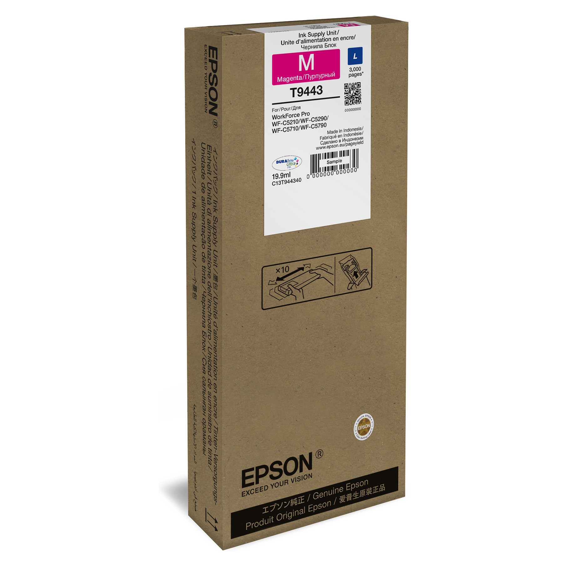 INK Epson T9443 / C13T944340 - Rozë - 1