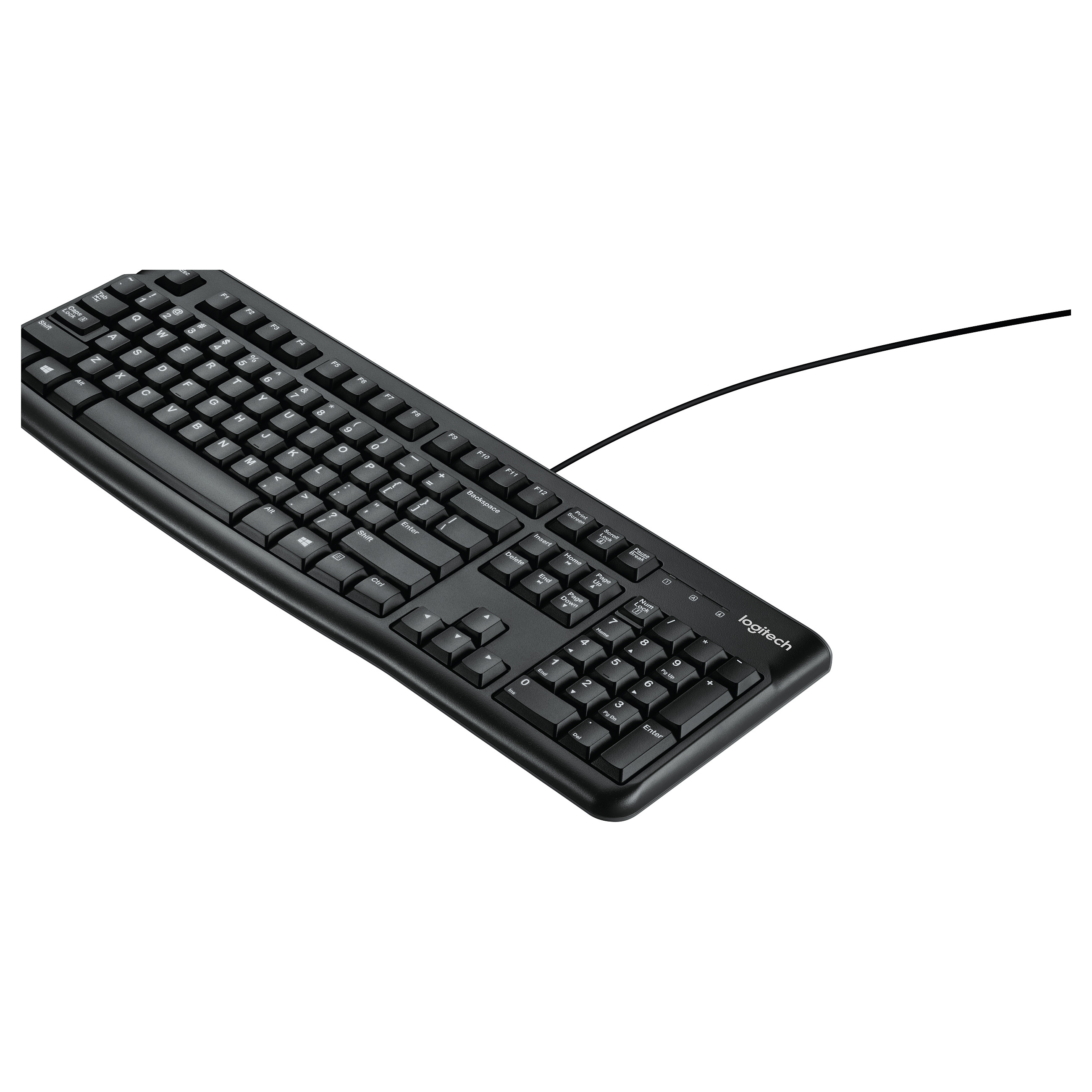 Tastierë me kabllo / Logitech K120 / Dutch layout / USB - 4