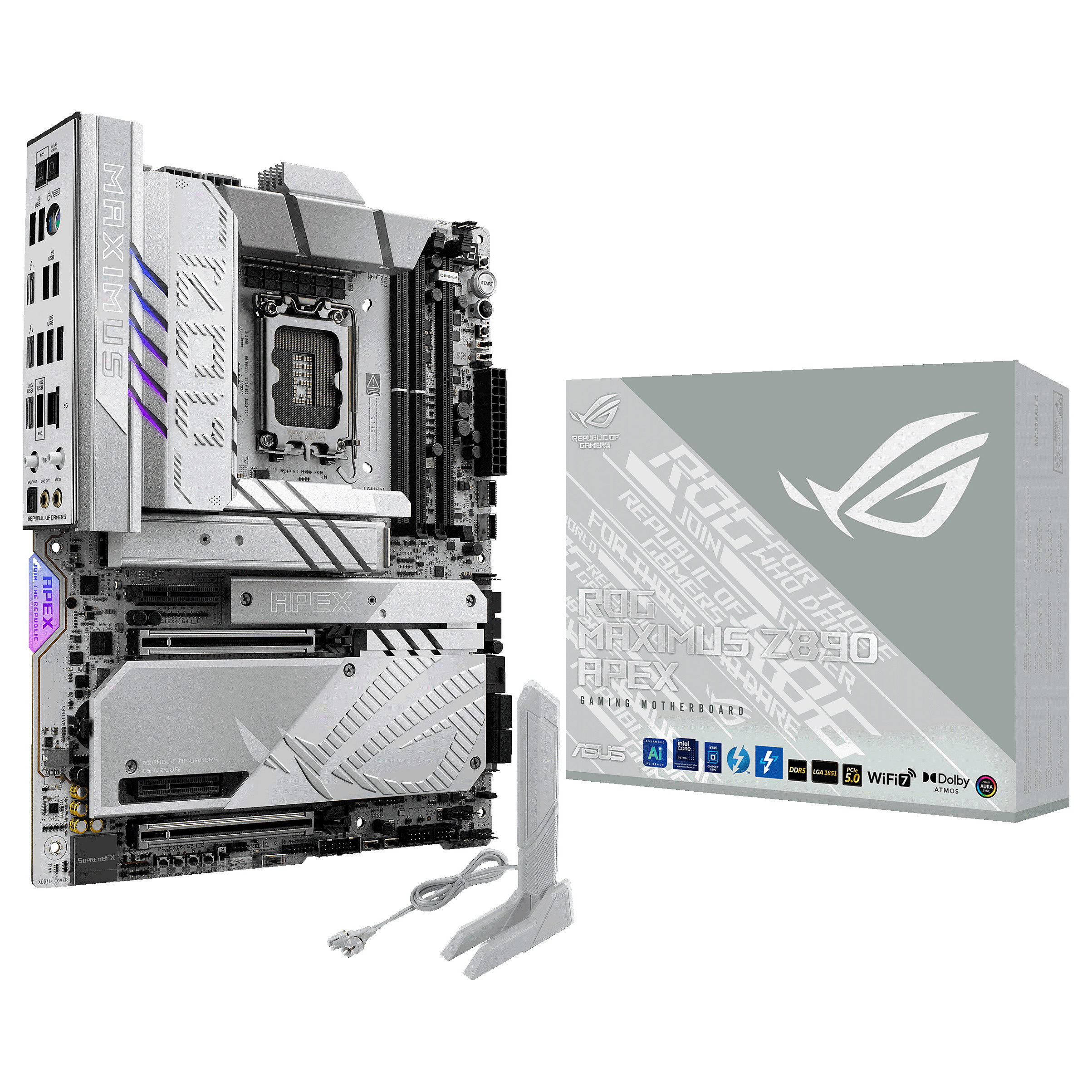 Pllakë Amë ASUS Intel ROG MAXIMUS Z890 APEX DDR5 ATX - 1