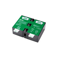 APC APCRBC124 UPS Replacement Battery Cartridge #124 – Original VRLA Battery Pack for APC Smart-UPS - 1