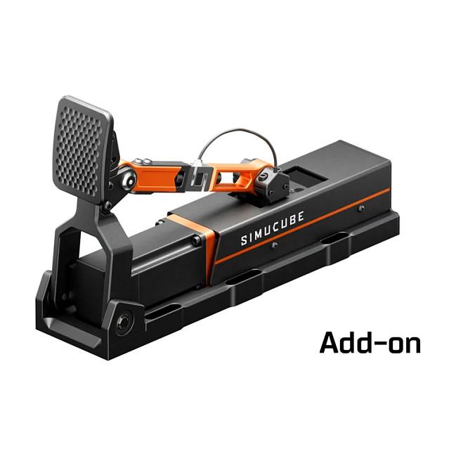 Pedalë Sim Racing Simucube ActivePedal Ultimate Add-on, Clutch, Hidraulik, PC - Zezë/Portokalli - 2
