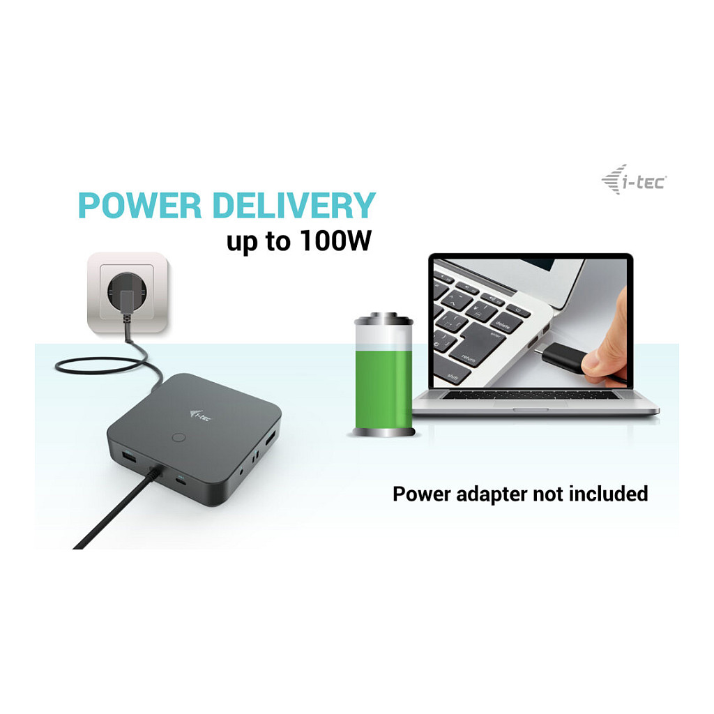 Docking Station D I-TEC USB-C, Thunderbolt 3, USB4 - 13