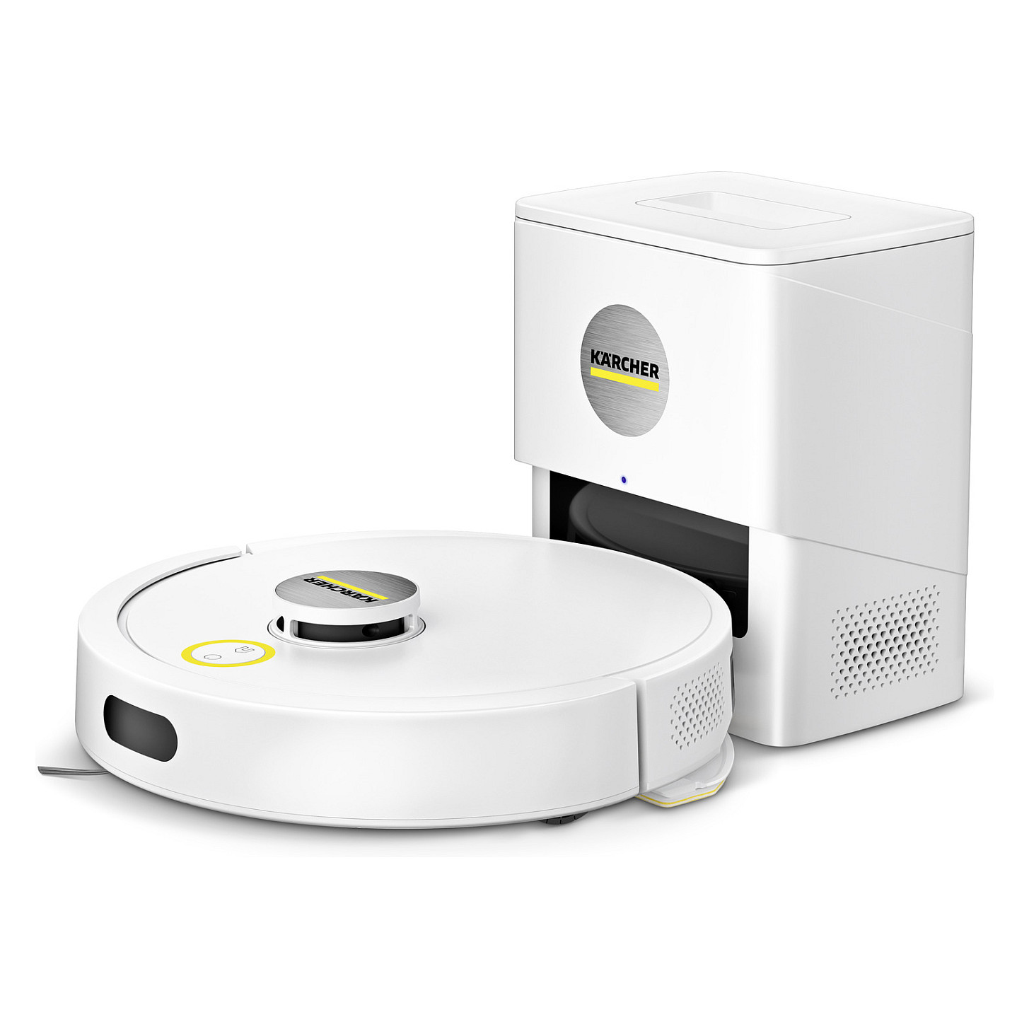 Fshesë Robotike Kärcher RCV 3 Comfort / 17.000Pa / 3200mAh / 0.3L / Wi-Fi / App Control / Mop – Bardhë