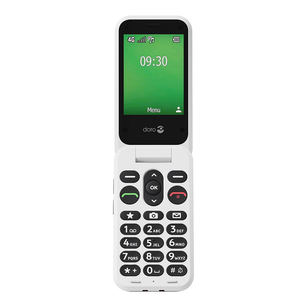 Telefon i thjeshtë Doro Leva E30 LTE – Kuqe - 4