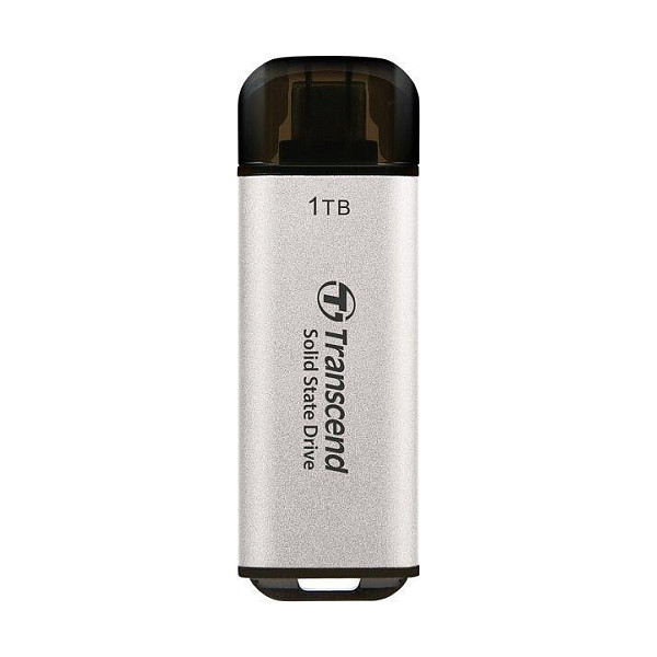 SSD e Jashtme TRANSCEND ESD300S 1TB External SSD USB 10Gbps Type C Silver - 1
