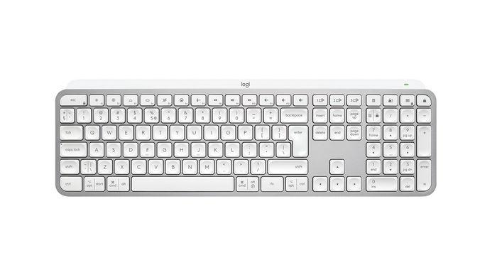 Tastierë pa kabllo Logitech MX Keys S, Bluetooth, Logi Bolt, Full-Size, Backlit, QWERTY – Gri e Çelët , Bardhë - 3