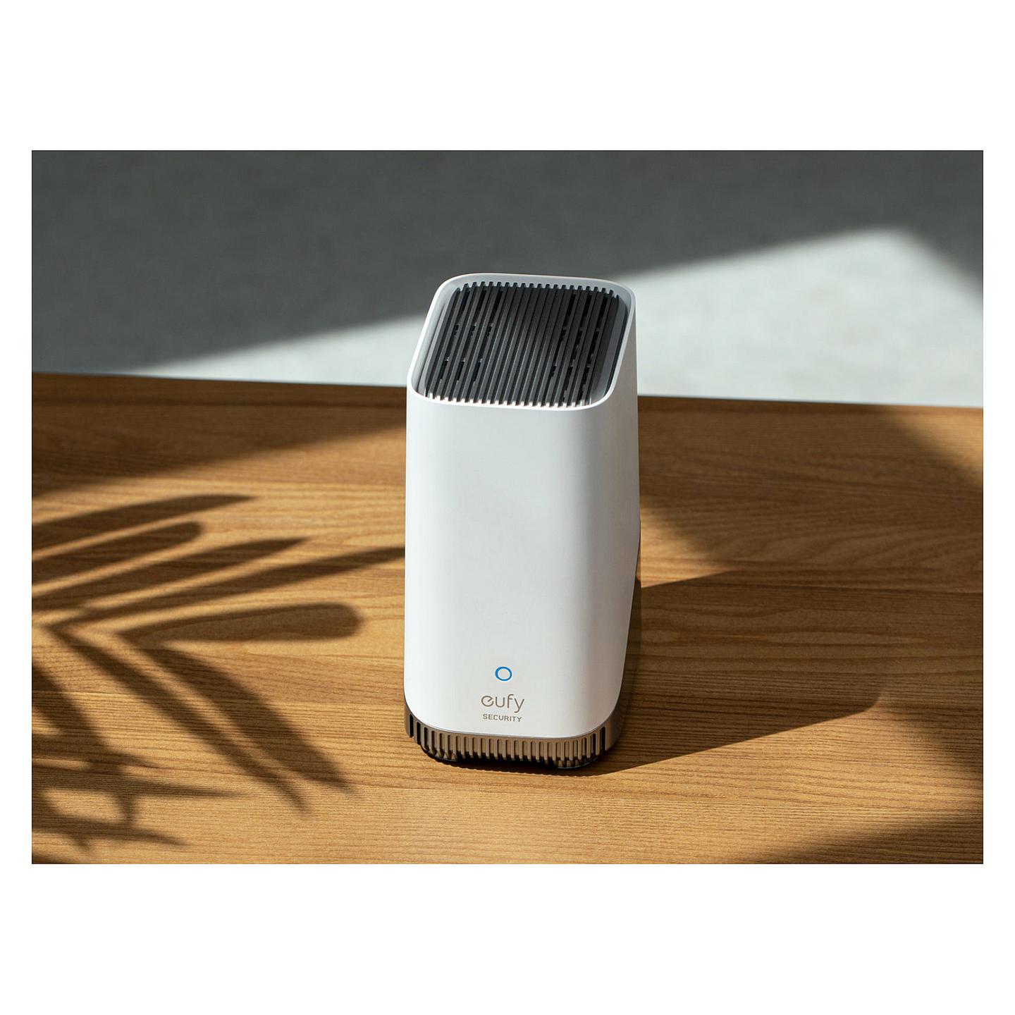 Kamerë Sigurie IP CCTV Anker Eufy eufyCam S330 (eufyCam 3) 3-Cam Kit, 4K, 135°, Wi-Fi 2.4 GHz, IR, Solar, IP67 - Zezë/Bardhë - 4