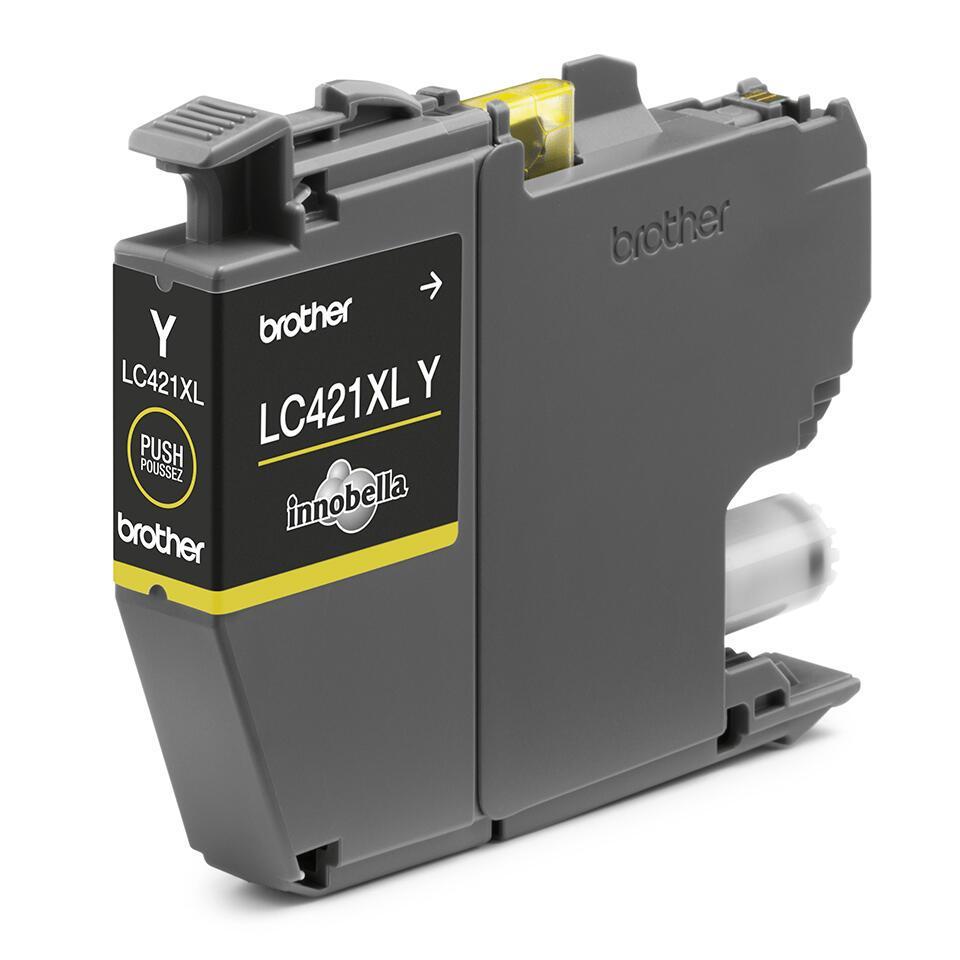 INK Brother LC-421XLY / 500 faqe / XL - Verdhë - 1
