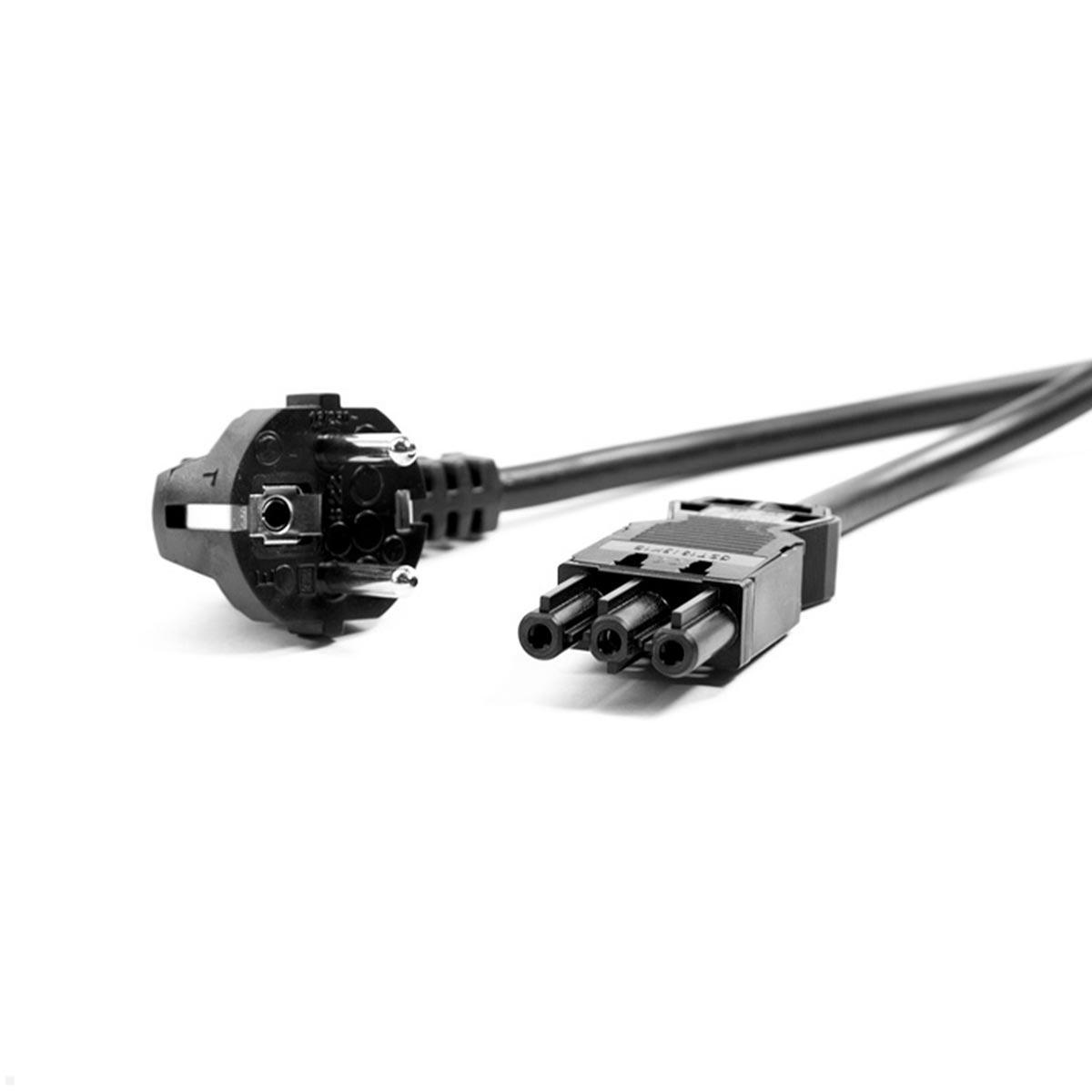 Kabllo Furnizimi Bachmann 375.075 / Type F, GST18i3 / 250 V / 16 A / 2m - Zezë - 1