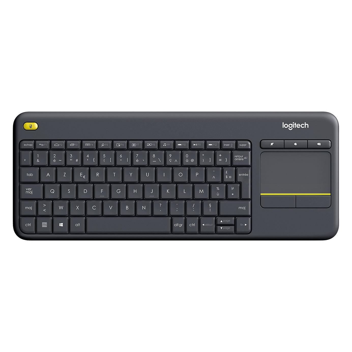 Tastierë Pa kabllo Logitech K400 Plus / 920-007127 / 2.4GHz / Touchpad / QWERTZ DE / Unifying Receiver – Zezë - 2