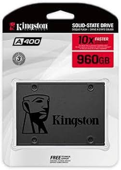 SSD e Brendshme Kingston A400 / 960GB / 2.5" / SATA III / 500MB/s  - 3