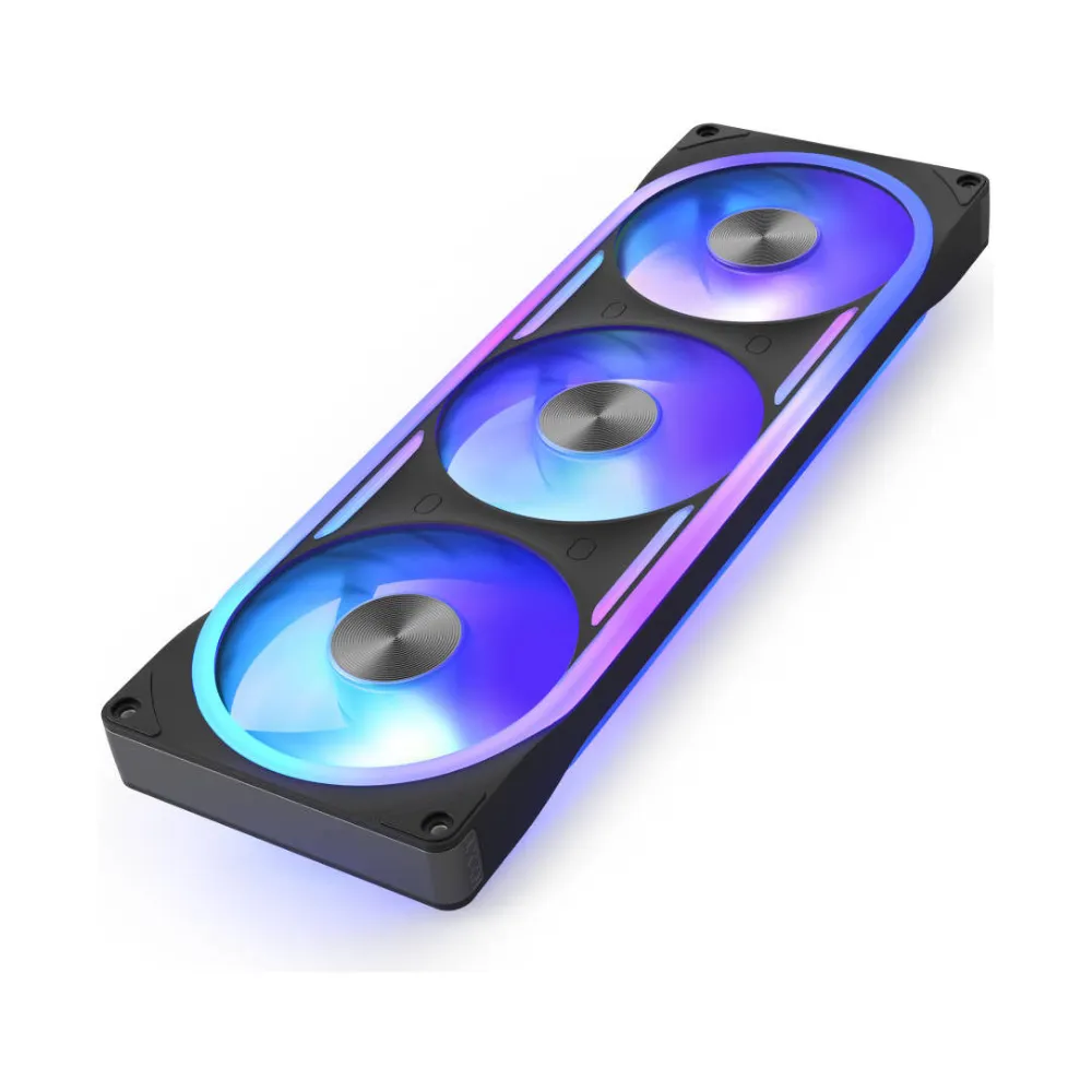 Ftohës për Kasë NZXT F360U Ultra RGB / 3x120mm / 1800 RPM / ARGB PWM – Zezë