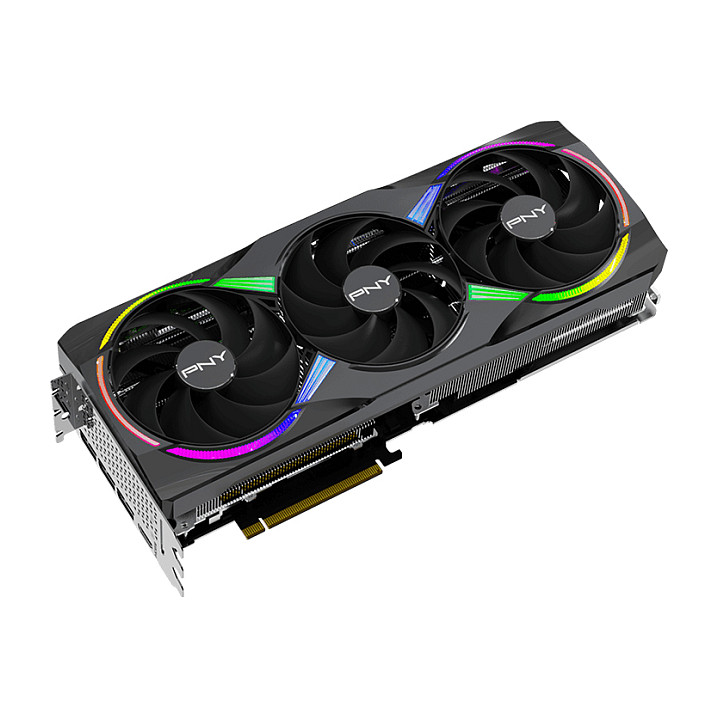 Kartelë Grafike NVIDIA RTX 5080 16GB PNY ARGB OC GDDR7 3Fan - 9