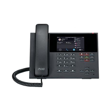 Telefon VoIP Auerswald COMfortel D-400 / 90262 / SIP / Ekran TFT 4.3" me prekje / PoE / 2x Gigabit Ethernet / 20 Taste Funksionale / HD Audio / 2000 Kontakte – Zezë - 2