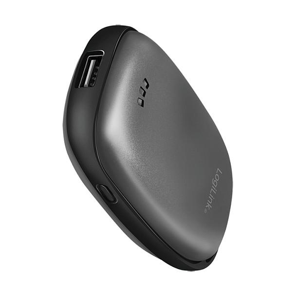 Powerbank LogiLink PA0264 / 4.000mAh / 1x USB-A / 10W / Hand Warmer / 3 Temperature Levels - Gri - 2