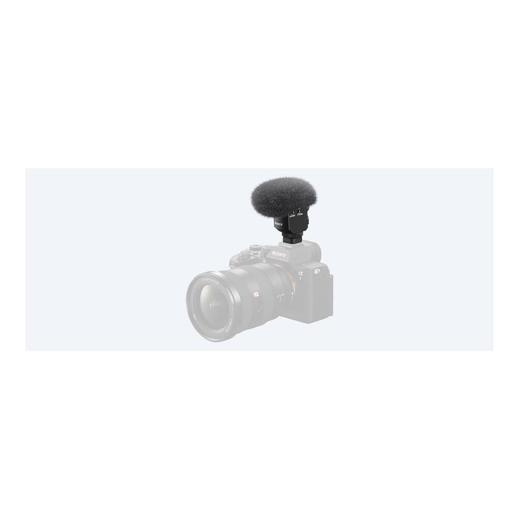 Mikrofon Sony ECM-M1 / Shotgun / 4 Kapsula Kondensator / 8 Modalitete / 48kHz 24-bit / 40–20.000 Hz - Zezë - 5