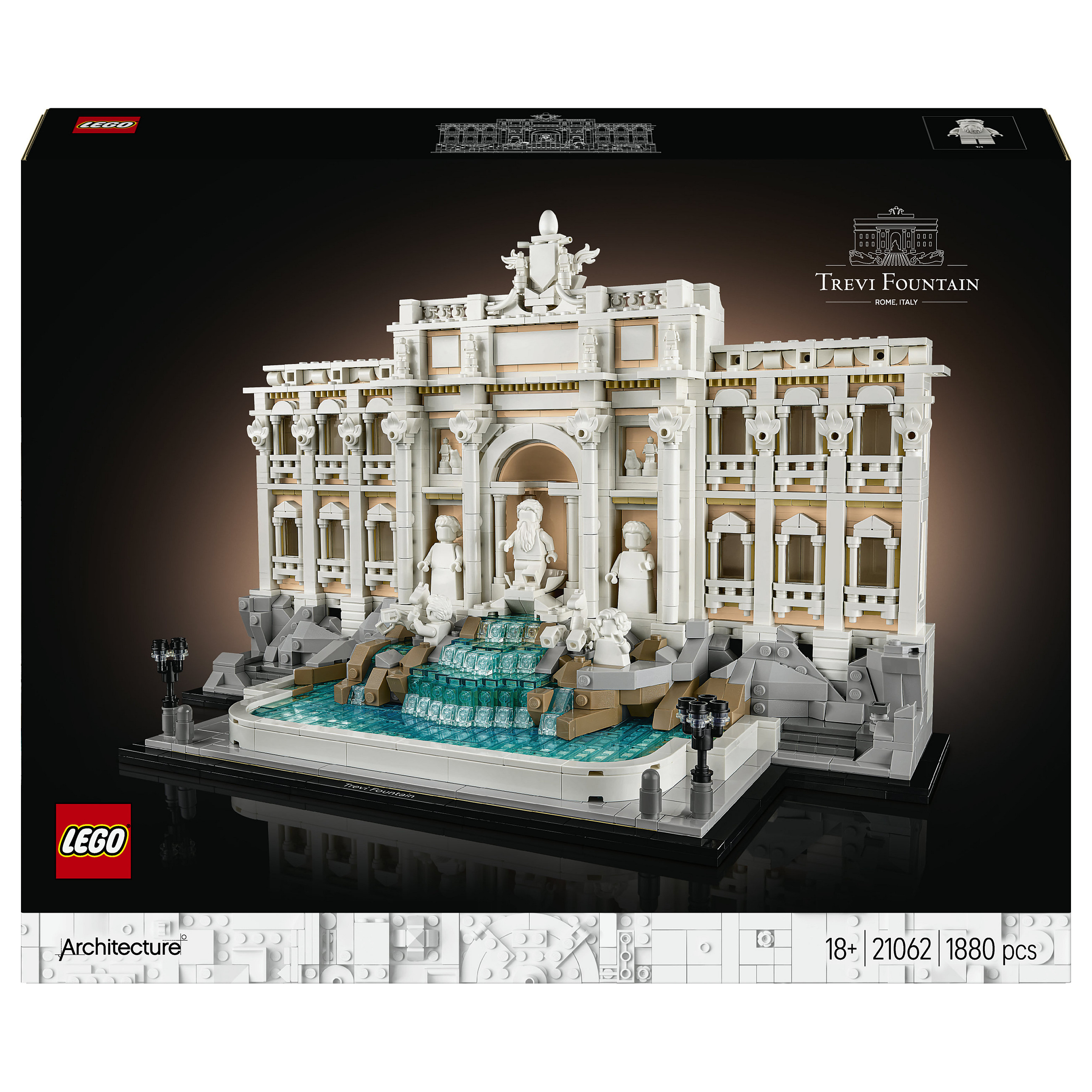 LEGO Architecture Trevi Fountain 21062 - 1