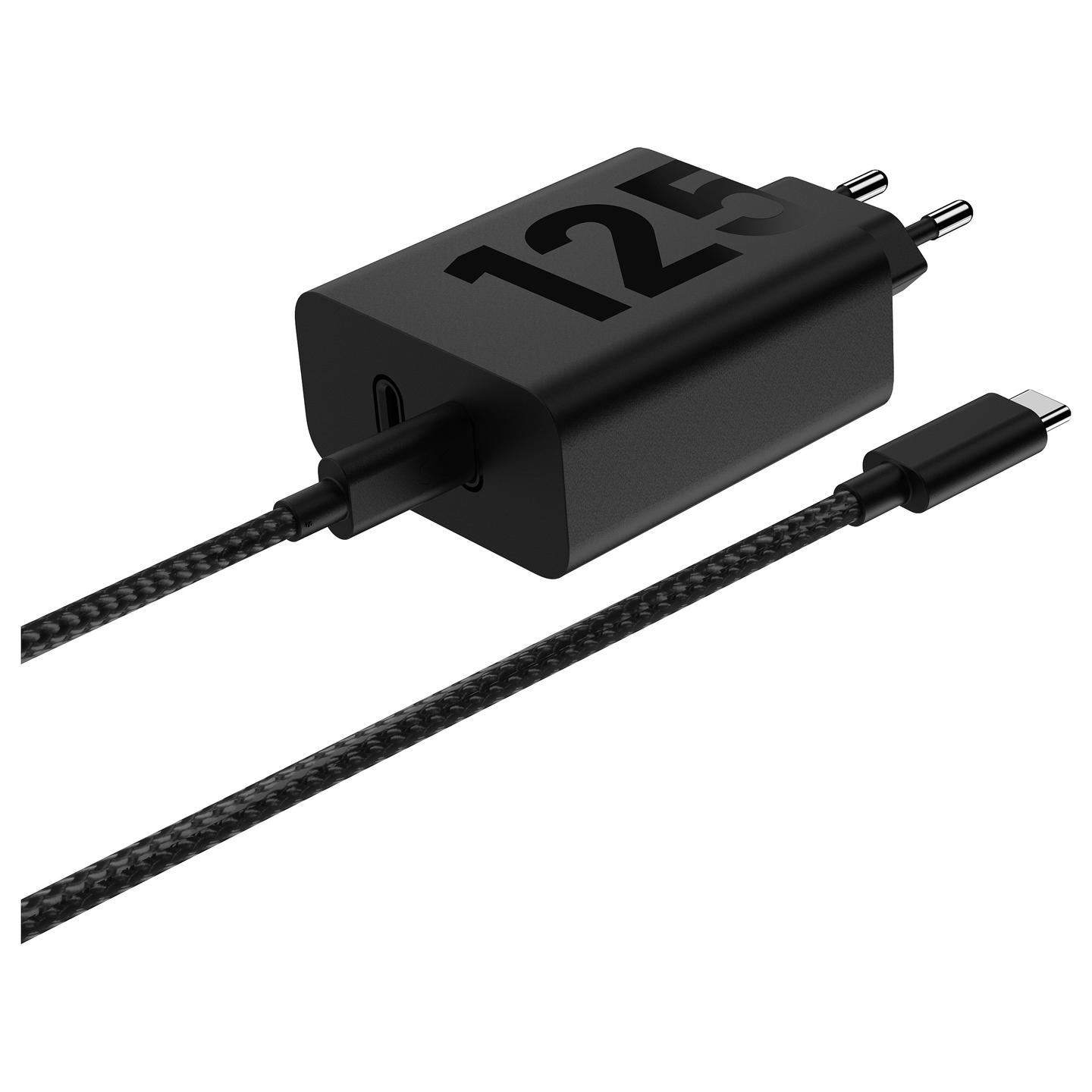Adapter Motorola TurboPower 125W Duo, GaN, 2x USB-C, Power Delivery, 125W - Zezë
