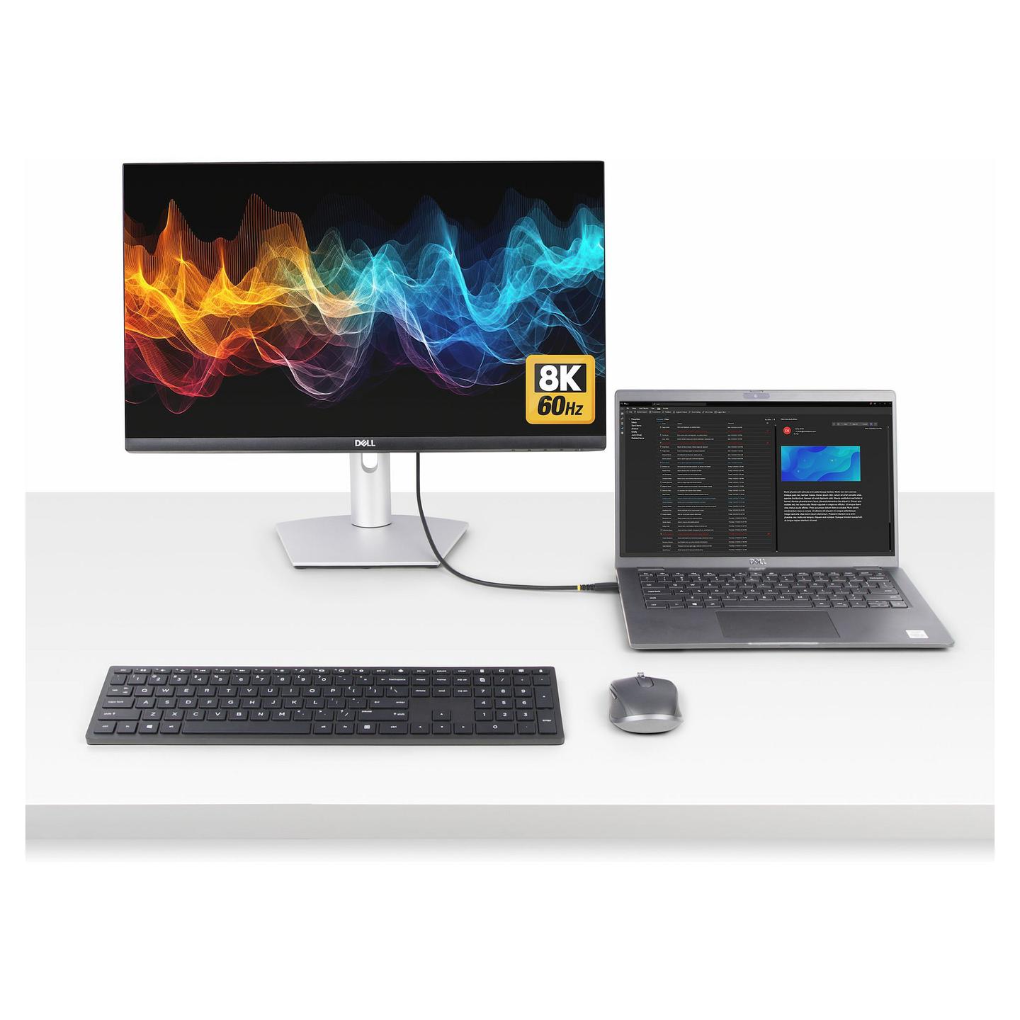 Kabllo USB StarTech.com 1M-40G-USB4-CABLE / USB-C në USB-C / USB4 Gen 3x2 / 40 Gbit/s / PD 240W / 5A / 8K 120Hz / 1m - Zezë - 6