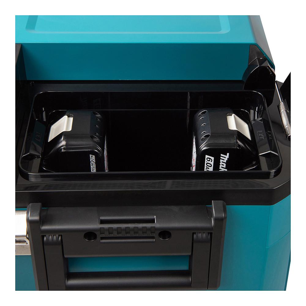 Frigorifer dhe Ngrohës Portativ Makita CW004GZ, 18V/40V, 29L, -18°C deri në 60°C - Blu/Zezë - 20
