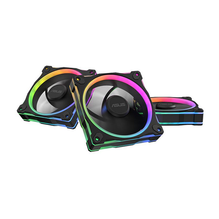 Ftohës për Kasë 120mm ASUS Prime MR120 ARGB 3-Pack – Zezë - 18