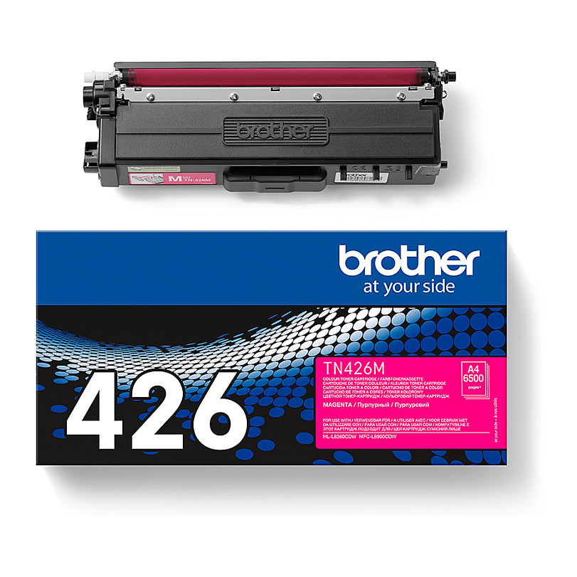 Toner Brother TN-426M  deri në 6.500 faqe – Rozë - 4