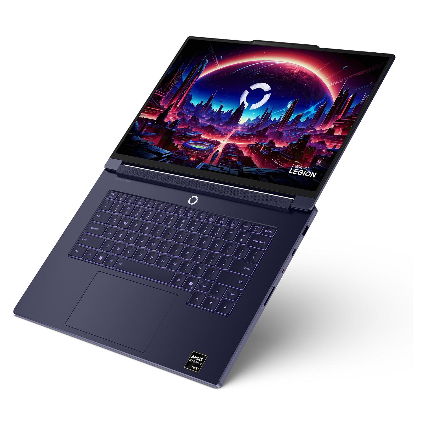 Laptop Gaming Lenovo Legion 7 15ASH11 / Ryzen AI Max+ 392 / 64GB LPDDR5X / 1TB / 15.3" WQXGA OLED 165Hz / AMD Radeon 8060S - Blu - 6