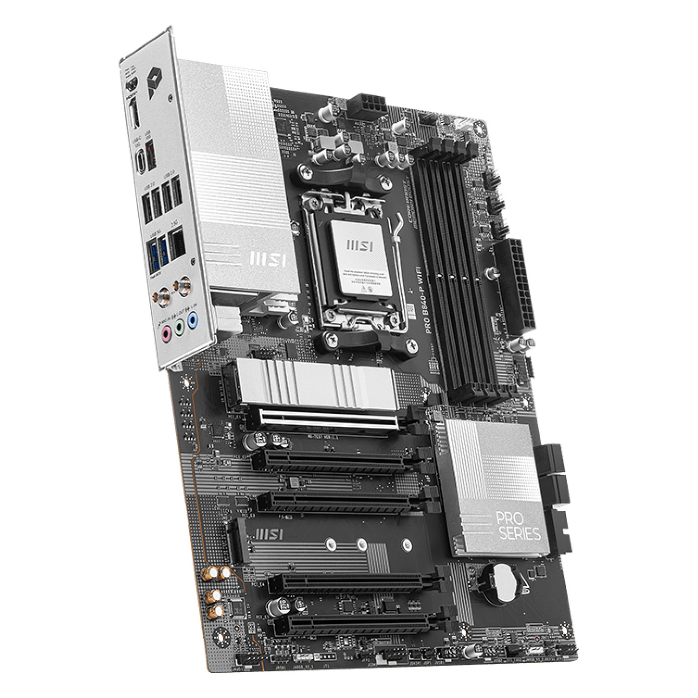 Pllakë Amë AMD AM5 MSI PRO B840-P WIFI / DDR5 / HDMI - 3