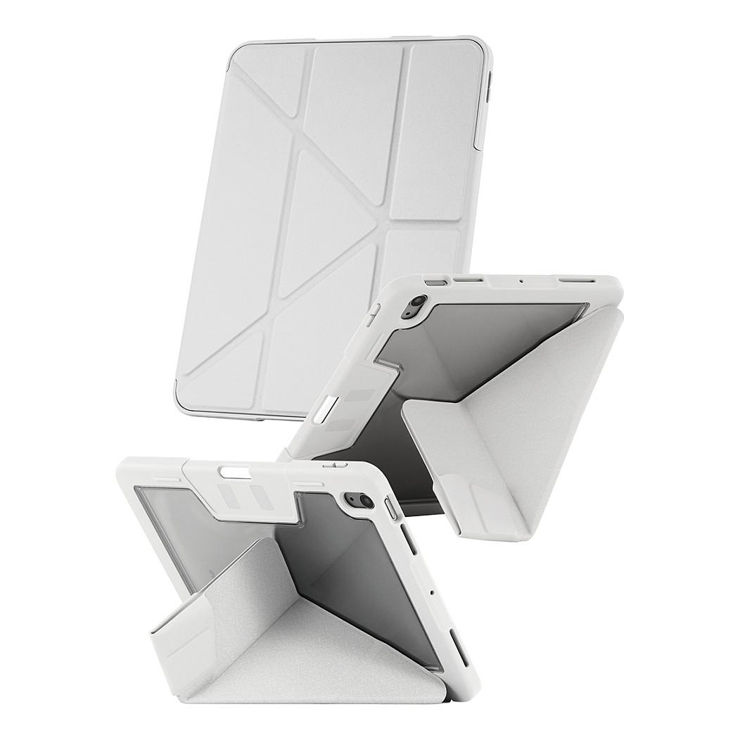 PanzerGlass CARE™ by ®™ by Essential Case Light Grey Case për Tablet PanzerGlass CARE Essential, iPad Air 11", 2024-2026, TPU, Origami, Apple Pencil Holder, Magnetic Lock - Gri e çelëtiPad Air 11" (2024-2026) mobile phone case