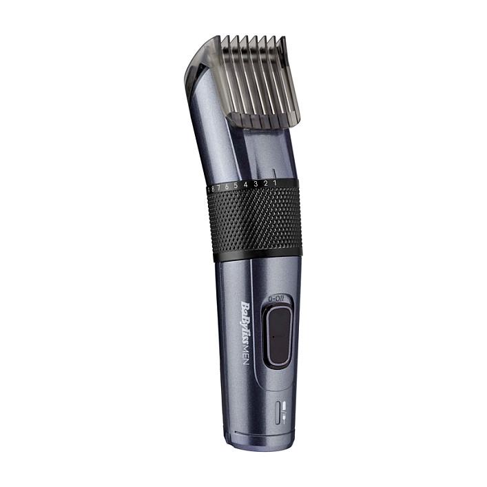 Makinë e rrojës BaByliss Titanium E976E / Carbon Titanium / 26 Pozicione / 0.5–25mm / 60 Min / Me & Pa Kabllo – Zezë/Gri