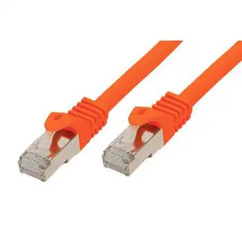 Kabllo për Rrjet (UTP) S-CONN SI-75511-O, Cat7, SSTP, RJ-45, 1 m - Portokalli