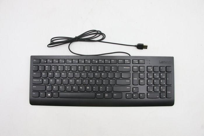 Tastierë me kabllo Lenovo USB Calliope / USB / Full-Size / QWERTY / Euro English - Zezë